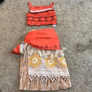 Disney Store Moana Costume